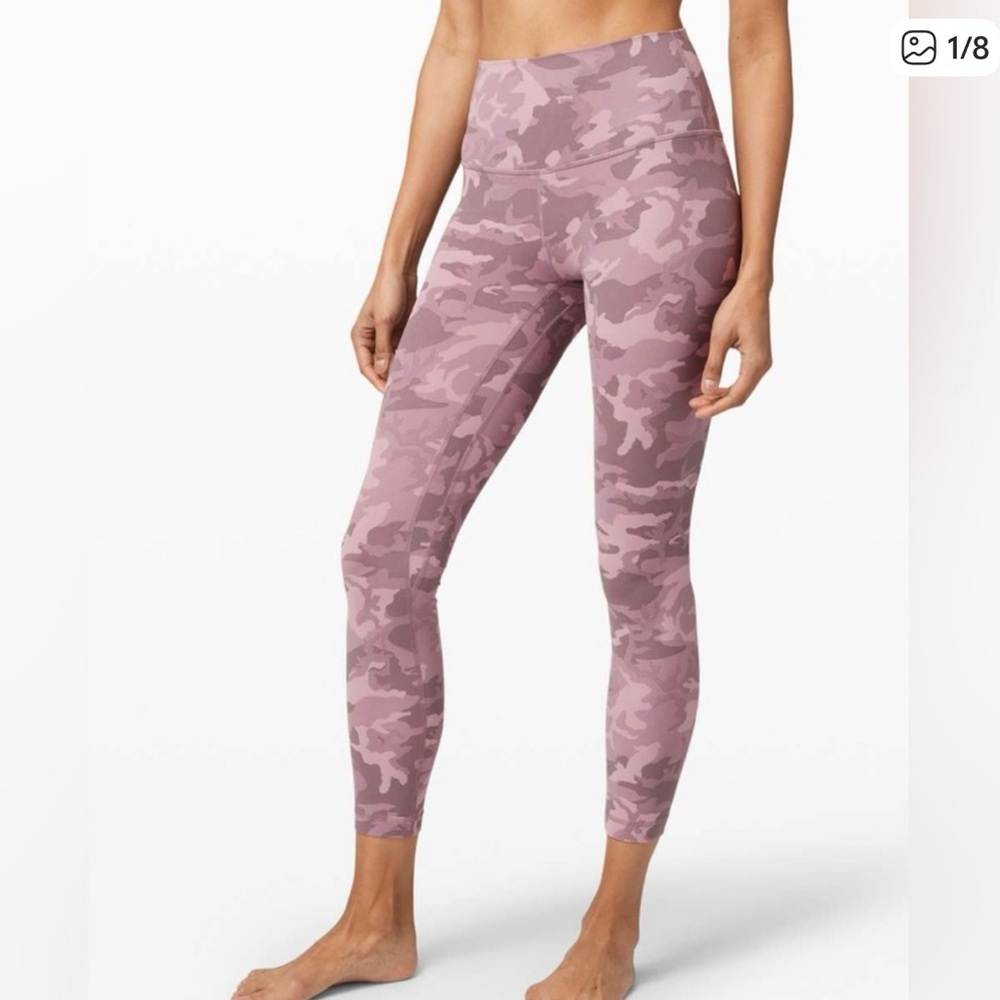 Lululemon Camouflage Leggings - Purple - 25" *final sale*